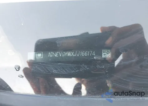 2018 Chevrolet Traverse 1Lt из США, поврежденный, VIN 1GNEVGKWXJJ166174